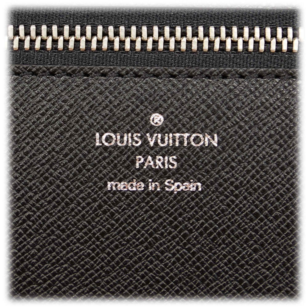 Pre-owned Louis Vuitton Damier Graphite Ceinture Pochette Homme