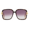 Gucci - Square Frame Sunglasses - Tortoiseshell - Gucci Eyewear