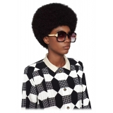 Gucci - Square Frame Sunglasses - Tortoiseshell - Gucci Eyewear