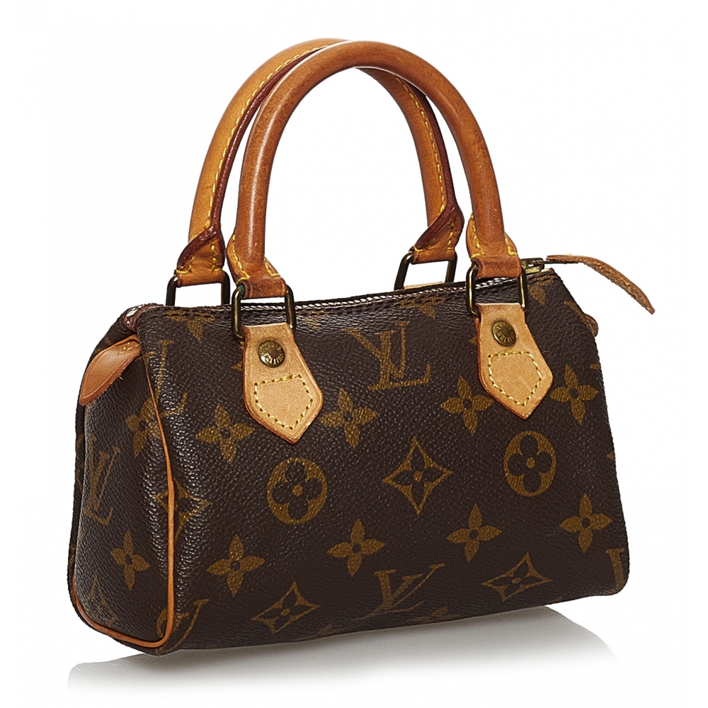 Brown Louis Vuitton Monogram Mini HL Speedy Boston Bag – Designer Revival