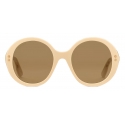 Gucci - Round Frame Sunglasses - Butter - Gucci Eyewear