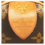 Louis Vuitton Vintage - Monogram Speedy 40 - Marrone - Borsa in Tela Monogram e Pelle Vachetta - Alta Qualità Luxury