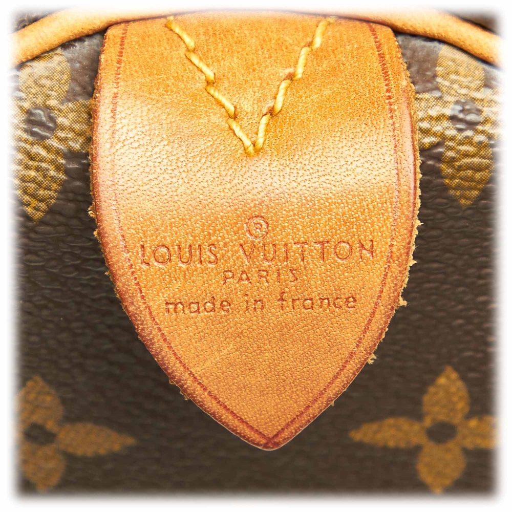 Louis Vuitton Vintage - Monogram Speedy 40 - Brown - Monogram