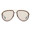 Gucci - Occhiale da Sole Aviator - Tartaruga - Gucci Eyewear