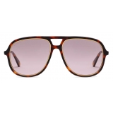 Gucci - Navigator Sunglasses - Tortoiseshell - Gucci Eyewear