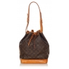 Louis Vuitton Vintage - Monogram Noe - Marrone - Borsa in Tela Monogram e Pelle - Alta Qualità Luxury