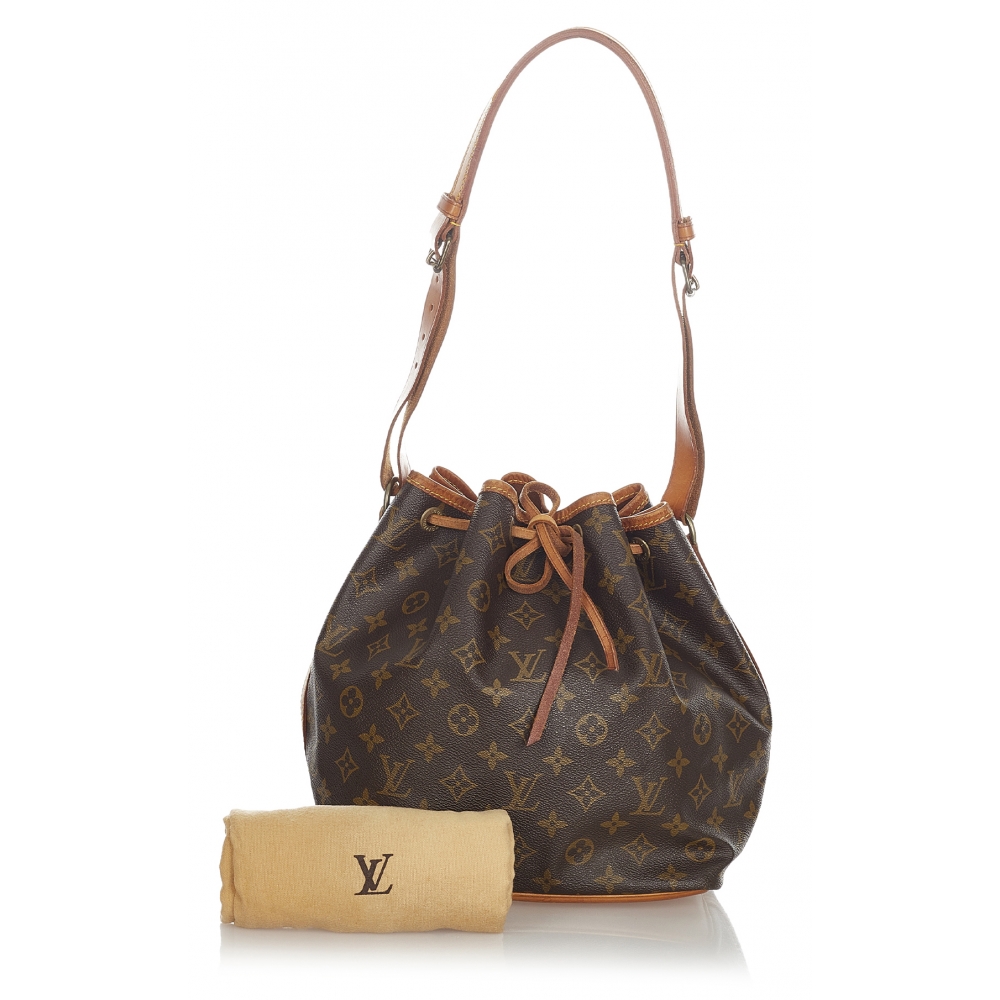 LOUIS VUITTON PETIT NOE VINTAGE MONOGRAM SHOULDER BAG