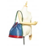 Louis Vuitton Vintage - Epi Tricolor Noe - Blue Multi - Epi Leather Bucket Bag - Luxury High Quality