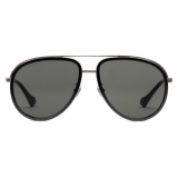 Gucci - Aviator Frame Sunglasses - Grey - Gucci Eyewear