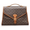 Louis Vuitton Vintage - Monogram Bel Air - Brown - Monogram Canvas and Vachetta Leather Business Bag - Luxury High Quality