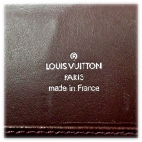 Louis Vuitton Vintage - Taiga Serviette Kazan Briefcase - Rosso Bordeaux - Borsa in Pelle Taiga - Alta Qualità Luxury