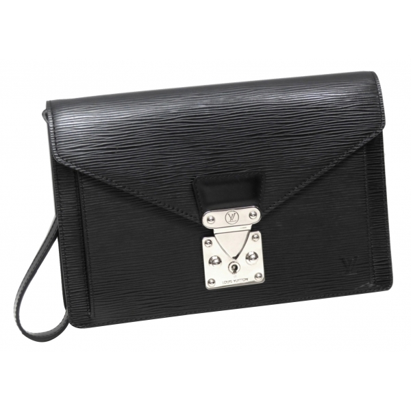 Louis Vuitton Vintage - Epi Pochette Sellier Dragonne - Black - Epi Leather Clutch Bag - Luxury High Quality