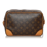 Louis Vuitton Vintage - Monogram Trocadero 27 - Brown - Monogram Canvas Crossbody Bag - Luxury High Quality