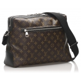 Louis Vuitton Vintage - Monogram Macassar Torres - Marrone Nero - Borsa in Tela Monogram e Pelle Vitello - Alta Qualità Luxury