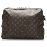 Louis Vuitton Vintage - Monogram Macassar Torres Brown - Monogram Canvas and Calf Leather Crossbody Bag - Luxury High Quality