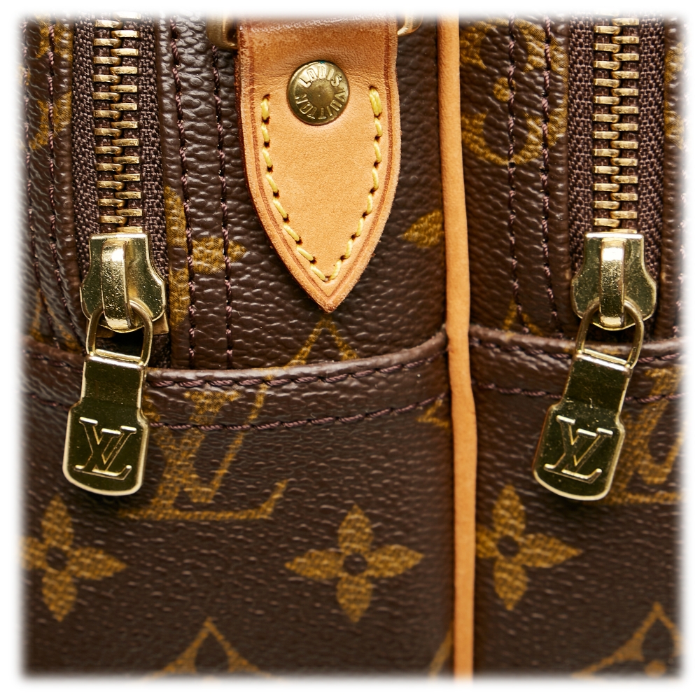 Louis Vuitton Vintage - Monogram Mini Speedy - Brown - Monogram Canvas x  Leather Boston Bag - Luxury High Quality - Avvenice