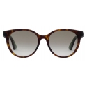 Gucci - Round Frame Sunglasses - Tortoiseshell - Gucci Eyewear