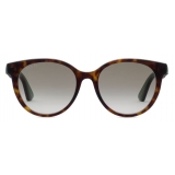 Gucci - Occhiale da Sole Rotondi - Tartaruga - Gucci Eyewear