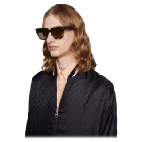 Gucci - Rectangular Frame Sunglasses - Tortoiseshell - Gucci Eyewear