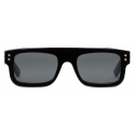 Gucci - Rectangular Frame Sunglasses - Black - Gucci Eyewear