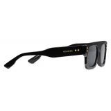 Gucci - Rectangular Frame Sunglasses - Black - Gucci Eyewear