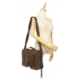 Louis Vuitton Vintage - Damier Ebene Broadway - Brown - Damier Canvas and Calf Leather Crossbody Bag - Luxury High Quality