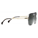 Gucci - Navigator Frame Sunglasses - Grey - Gucci Eyewear
