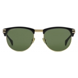 Gucci - Square Frame Sunglasses - Black Green - Gucci Eyewear