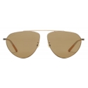 Gucci - Occhiale da Sole Aviator - Oro - Gucci Eyewear