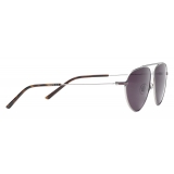 Gucci - Aviator Sunglasses - Silver - Gucci Eyewear