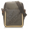 Louis Vuitton Vintage - Damier Geant Citadin - Brown - Fabric Canvas and Calf Leather Crossbody Bag - Luxury High Quality