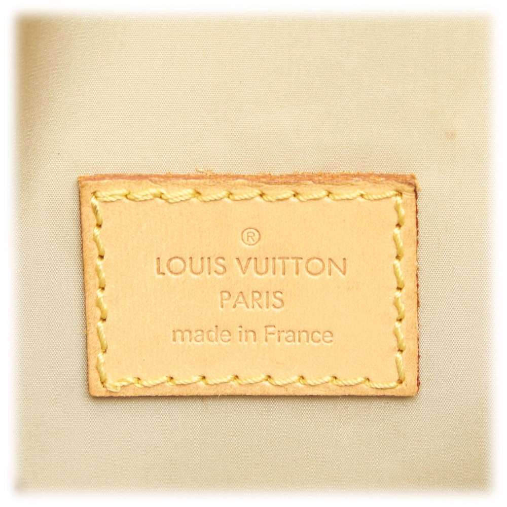 Borsa da viaggio Louis Vuitton Geant Albatros in tessuto siglato nero e  pelle lucida marrone