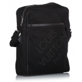 Louis Vuitton Vintage - Damier Geant Citadin - Nero - Borsa in Tessuto e Pelle Vitello - Alta Qualità Luxury