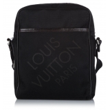 Louis Vuitton Vintage - Damier Geant Citadin - Nero - Borsa in Tessuto e Pelle Vitello - Alta Qualità Luxury