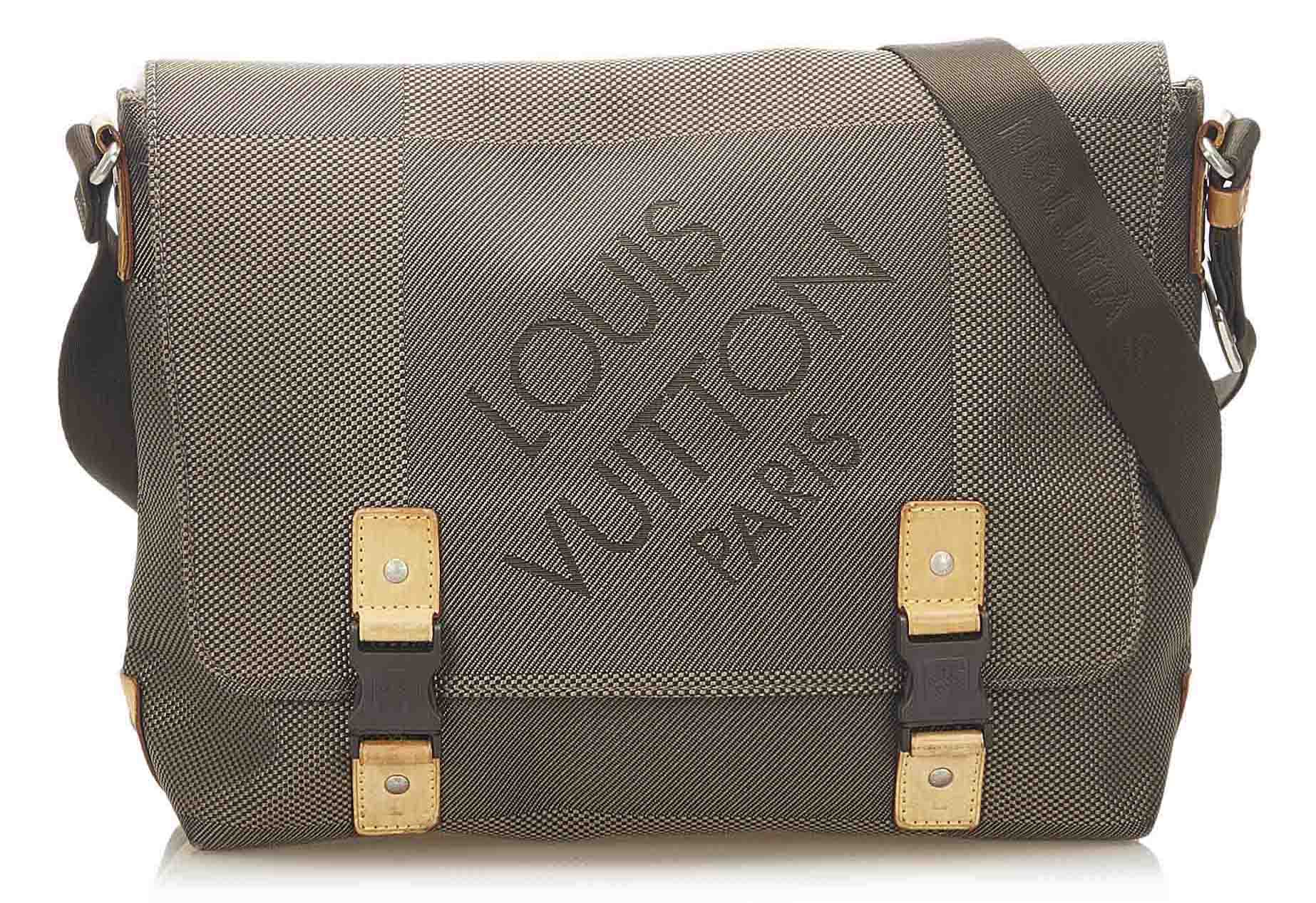 Louis Vuitton Louis Vuitton Loup Black Noir Damier Geant Messenger