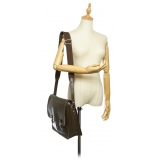 Louis Vuitton Vintage - Taiga Alexei - Dark Brown - Taiga Leather Crossbody Bag - Luxury High Quality