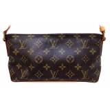 Louis Vuitton Vintage - Monogram Trotteur - Brown - Monogram Canvas Crossbody Bag - Luxury High Quality