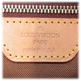 Louis Vuitton Vintage - Monogram Trotteur - Brown - Monogram Canvas Crossbody Bag - Luxury High Quality
