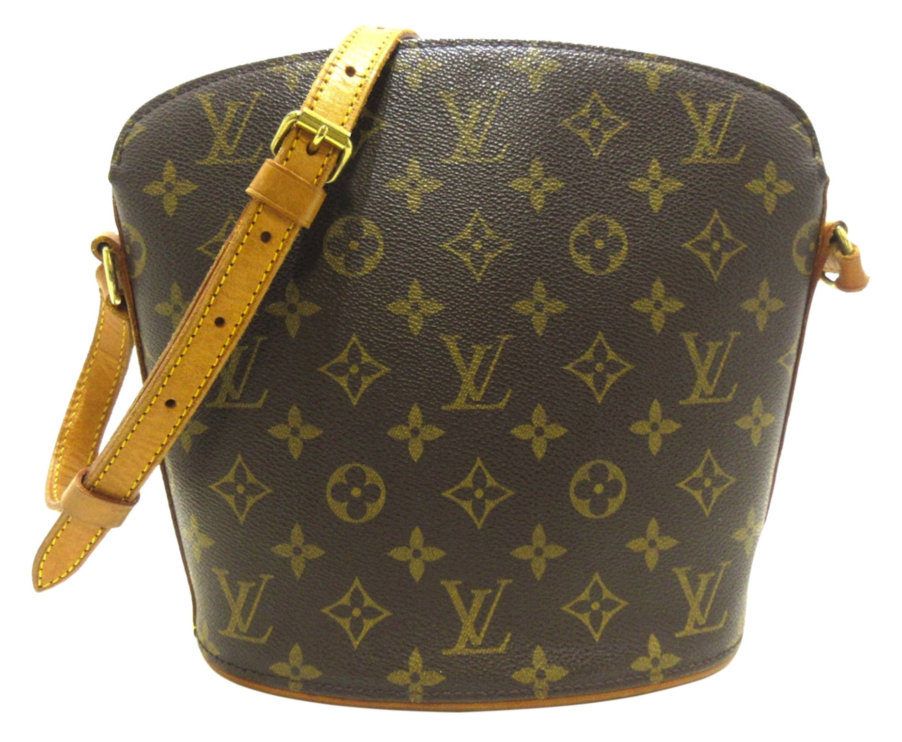 Louis Vuitton Drouot Handbag Monogram Canvas  Vintage louis vuitton  handbags, Louis vuitton, Vuitton
