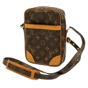 Louis Vuitton Vintage - Monogram Danube - Brown - Monogram Canvas and Vachetta Leather Crossbody Bag - Luxury High Quality