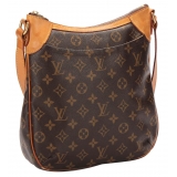 Louis Vuitton Vintage - Monogram Odeon PM - Brown - Monogram Canvas and Vachetta Leather Crossbody Bag - Luxury High Quality