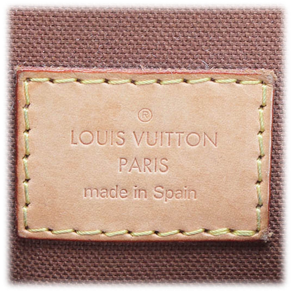 Louis Vuitton International Trifold Wallet Damier Azur Canvas, Brown Louis  Vuitton Monogram Odeon PM Crossbody Bag