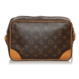 Louis Vuitton Vintage - Monogram Trocadero 30 - Brown - Monogram Canvas Crossbody Bag - Luxury High Quality