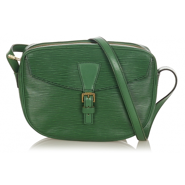 Vintage Louis Vuitton Olive Green Mini Lin Bag — The Peace Village