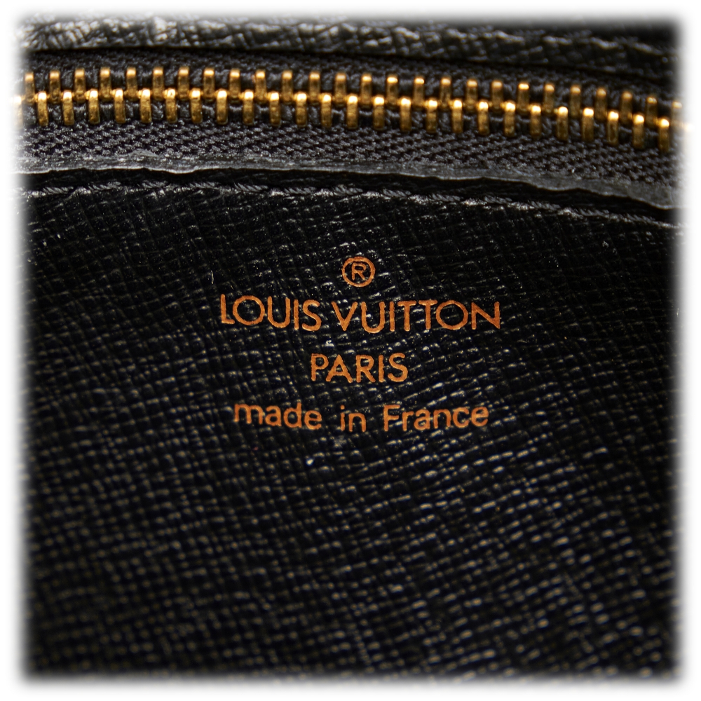 Vintage Louis Vuitton Epi Brown Leather Jeunefille PM Crossbody