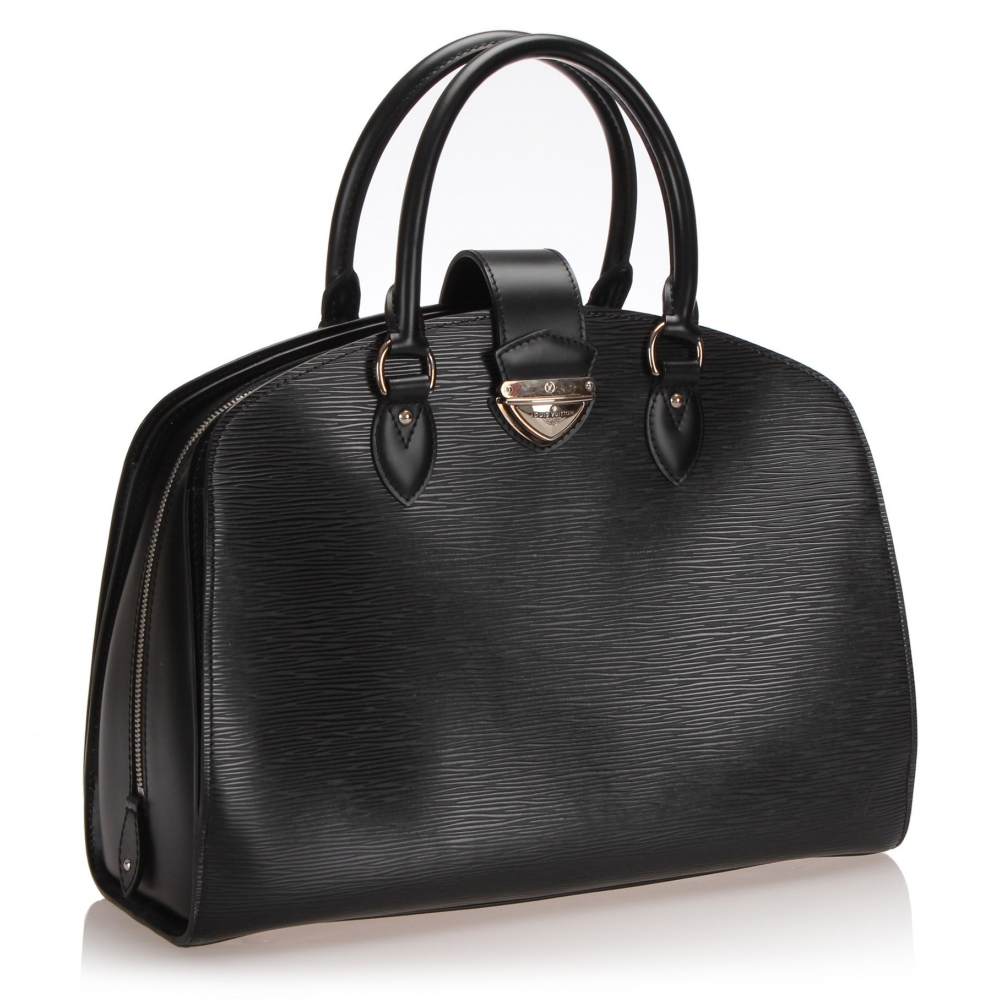 Louis Vuitton City Steamer GM Handbag - Black