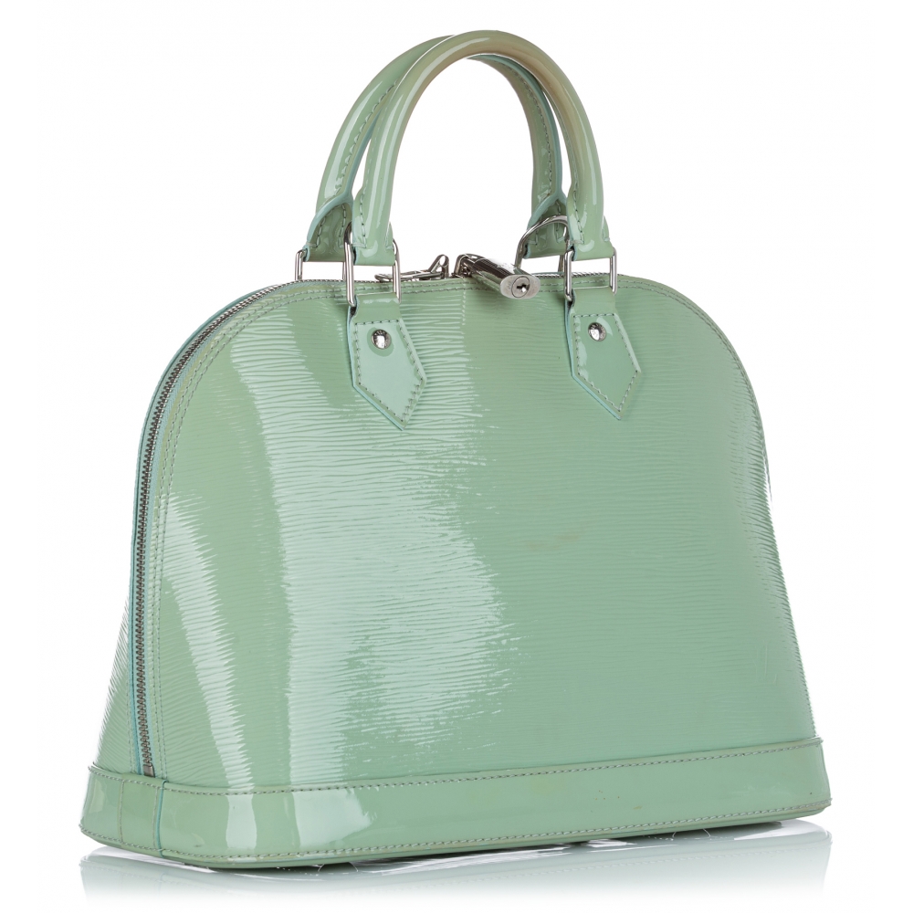 Louis Vuitton Vintage - Epi Alma PM Bag - Dark Brown - Leather and Epi  Leather Handbag - Luxury High Quality - Avvenice