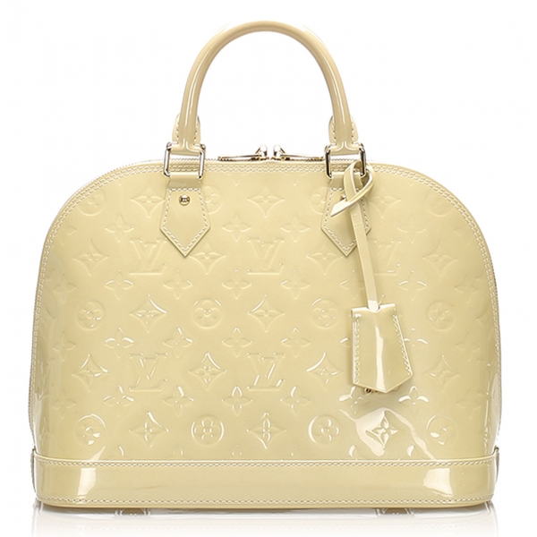 Louis Vuitton Vintage - Vernis Alma PM - White Ivory - Vernis Leather Handbag - Luxury High Quality