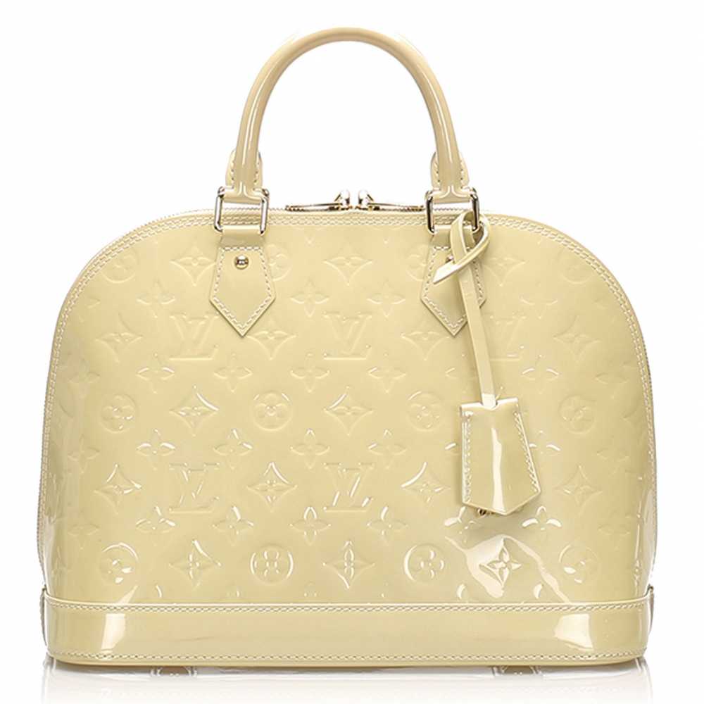 Louis Vuitton Vintage - Vernis Alma PM - White Ivory - Vernis Leather  Handbag - Luxury High Quality - Avvenice