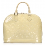 Louis Vuitton Vintage - Vernis Alma PM - White Ivory - Vernis Leather Handbag - Luxury High Quality